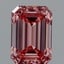 1.51 Ct. Fancy Vivid Pink Emerald Lab Grown Diamond