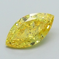 1.18 Ct. Fancy Intense Yellow Marquise Lab Grown Diamond