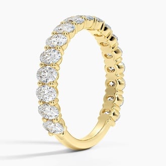 Oval Three-Quarter Coverage Lab Diamond Ring (1 1/2 ct. tw.)
