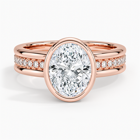 14K Rose Gold Sofia Triple Band Diamond Ring (1/4 ct. tw.)