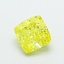 1.45 Ct. Fancy Intense  Yellow Cushion Lab Grown Diamond