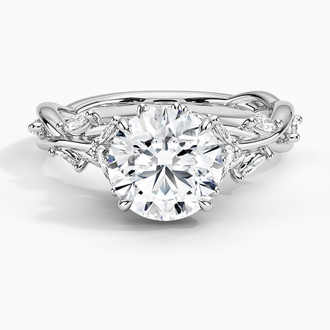 18K White Gold Secret Garden Diamond Ring (1/2 ct. tw.)