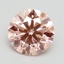 1.82 Ct. Fancy Intense Pink Round Lab Grown Diamond