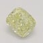 0.50 Ct. Fancy Light Yellow Cushion Diamond