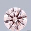 2.19 Ct. Fancy Intense Pink Round Lab Grown Diamond