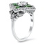 The Vicci Ring, smalltop view on a hand