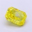 1.51 Ct. Fancy Vivid Yellow Radiant Lab Grown Diamond