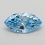 0.40 Ct. Fancy Intense Blue Marquise Lab Grown Diamond