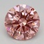 2.10 Ct. Fancy Vivid Pink Round Lab Grown Diamond