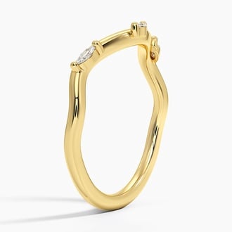 Willow Contour Diamond Ring