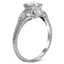 The Geneva Ring, smalltop view on a hand