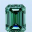 3.21 Ct. Fancy Vivid Green Emerald Lab Grown Diamond