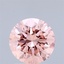 1.57 Ct. Fancy Intense Pink Round Lab Grown Diamond