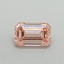 0.42 Ct. Fancy Intense Pink Emerald Lab Grown Diamond