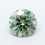 2.09 Ct. Fancy Vivid  Green Round Lab Grown Diamond