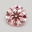 1.80 Ct. Fancy Intense Pink Round Lab Grown Diamond