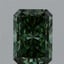 2.02 Ct. Fancy Vivid  Green Radiant Lab Grown Diamond