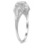 The Duane Ring, smalltop view on a hand