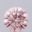 2.33 Ct. Fancy Intense Pink Round Lab Grown Diamond
