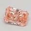 3.03 Ct. Fancy Vivid  Pink Radiant Lab Grown Diamond