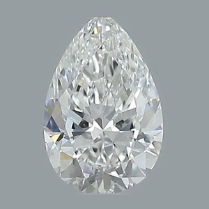Pear diamond — real photo