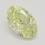 0.73 Ct. Fancy Light Yellow Oval Diamond