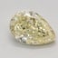 1.31 Ct. Fancy Intense Yellow Pear Lab Grown Diamond