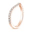 14K Rose Gold Flair Diamond Ring (1/3 ct. tw.), smallside view