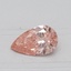 0.50 Ct. Fancy Vivid Pink Pear Lab Grown Diamond