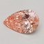 0.50 Ct. Fancy Vivid Pink Pear Lab Grown Diamond