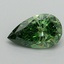1.51 Ct. Fancy Vivid Pacific Green Pear Lab Grown Diamond