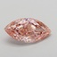 2.61 Ct. Fancy Vivid  Pink Marquise Lab Grown Diamond