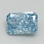 1.71 Ct. Fancy Vivid Blue Radiant Lab Grown Diamond