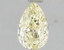 1.06 Ct. Fancy Yellow Pear Lab Grown Diamond