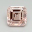 5.04 Ct. Fancy Intense Pink Asscher Lab Grown Diamond