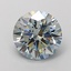 1.14 Ct. Fancy  Blue Round Lab Grown Diamond