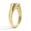 Semi-Bezel Horizontal Marquise Diamond Ring, smallside view