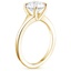 18K Yellow Gold Muse Ring, smallside view