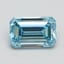 2.43 Ct. Fancy Intense Blue Emerald Lab Grown Diamond