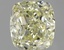 0.91 Ct. Fancy Light Yellow Cushion Diamond