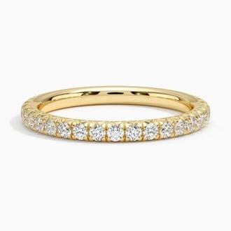 Amelie Three-Quarter Coverage Diamond Ring (1/2 ct. tw.) in 18K Yellow Gold