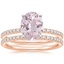 14K Rose Gold Ballad Diamond Bridal Set (1/3 ct. tw.)