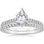 Platinum Sonora Diamond Ring with Sonora Eternity Diamond Ring (3/8 ct. tw.)