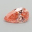 0.71 Ct. Fancy Vivid Pink Pear Lab Grown Diamond