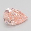 0.97 Ct. Fancy Vivid Pink Pear Lab Grown Diamond