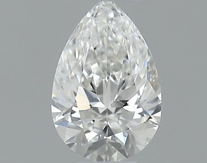 Pear diamond — real photo