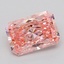 2.02 Ct. Fancy Vivid  Pink Radiant Lab Grown Diamond