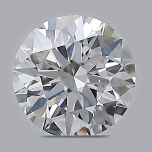 Round diamond — real photo