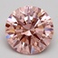 2.23 Ct. Fancy Intense Pink Round Lab Grown Diamond
