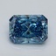 2.01 Ct. Fancy Vivid Blue Radiant Lab Grown Diamond